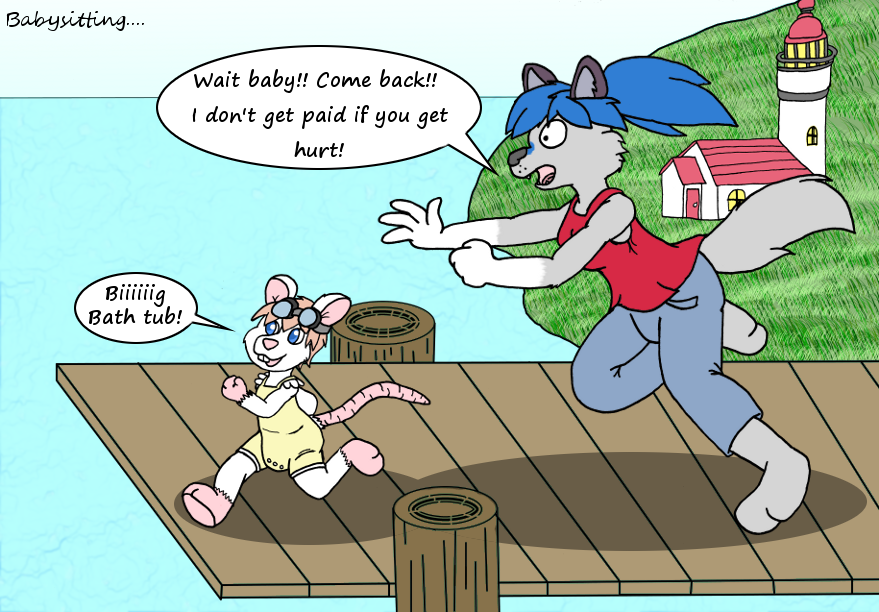 Babysitting...