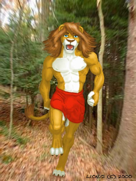 Nekobe Running (1a) by Lionus